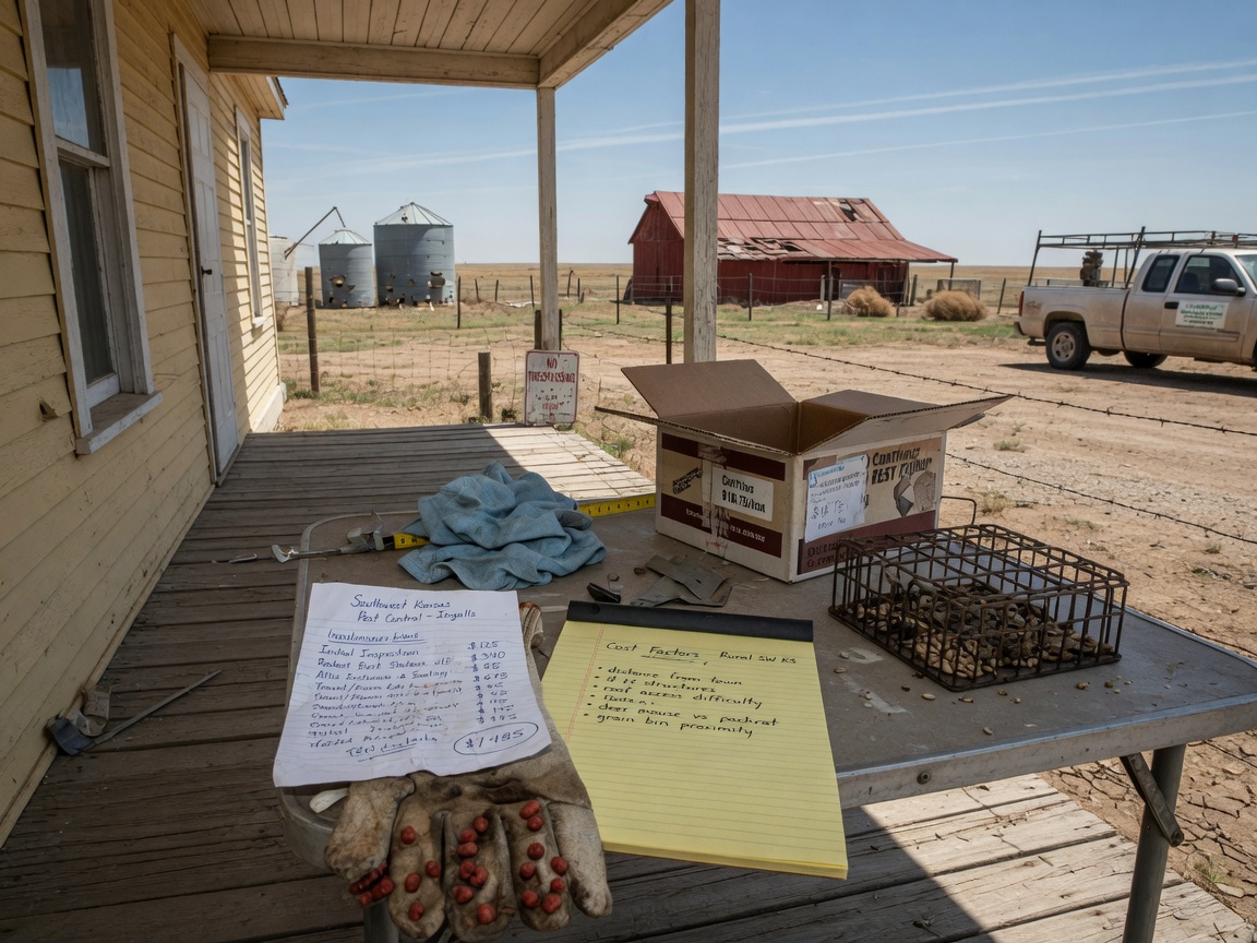Cost Factors for Rodent Removal in Rural Southwest Kansas