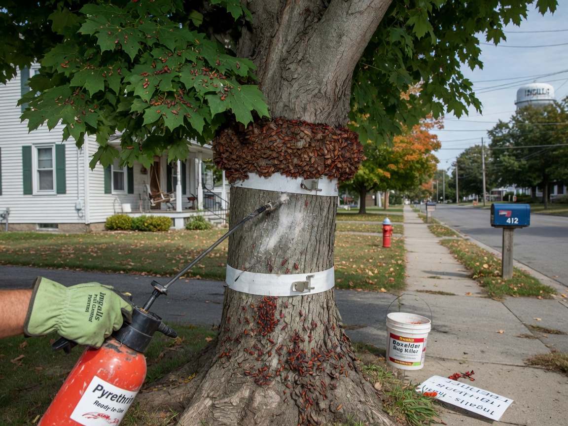 Dealing With Boxelder Bugs on Maple Trees in Town